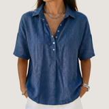 Willow | Blouse with Collar and Button